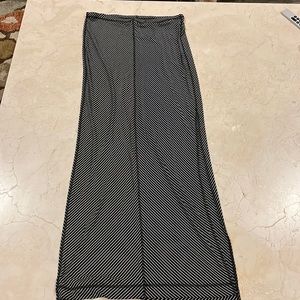 W by Worth Striped Maxi Skirt